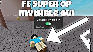 FE SUPER OP ALL GAMES INVISIBILITY GUI SCRIPT | HYDROGEN • FLUXUS • ARCEUS X • DELTA