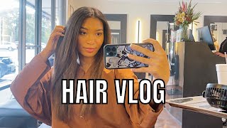 HAIR VLOG | BALAYGE HIGHLIGHTS &amp; KERATIN TREATMENT