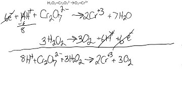 Chapter 18 WP 1 Balancing a Redox Reaction