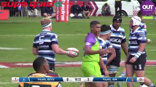 RUGBY: Paarl Boys' High vs Paarl Gym 2022 (Highlights)