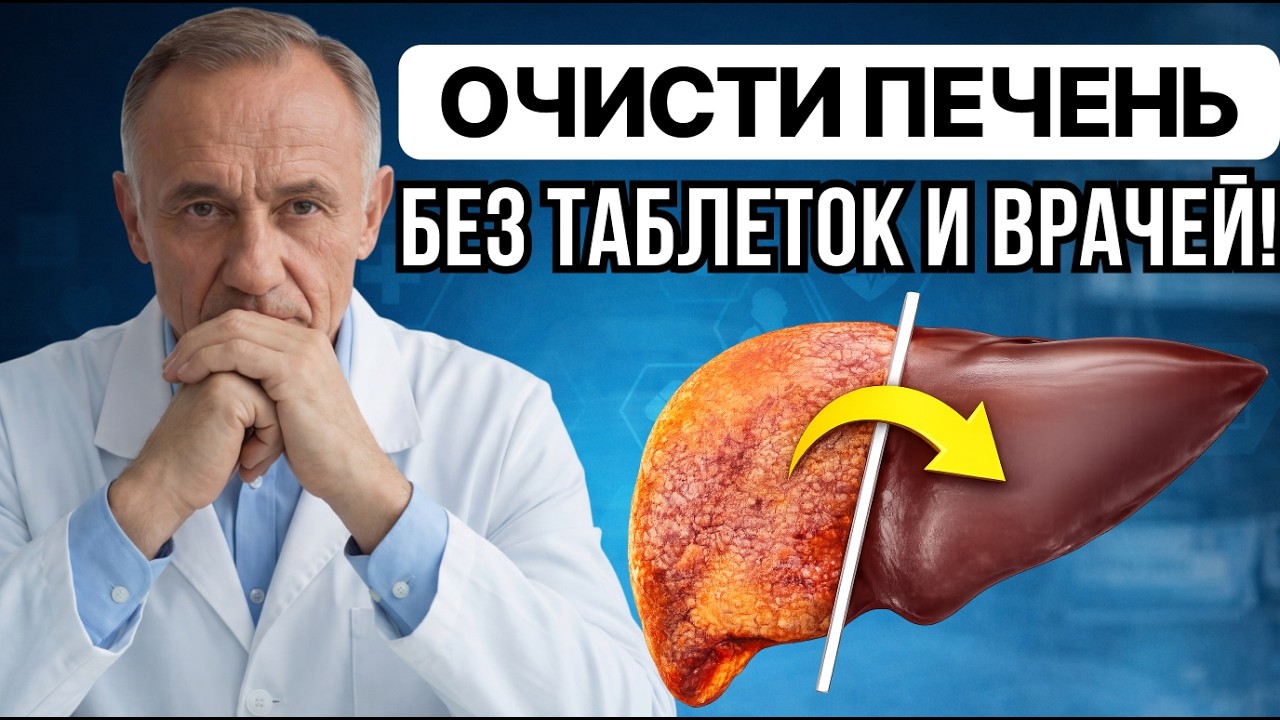ОЧИСТИ ПЕЧЕНЬ ЗА 7 ДНЕЙ  НИ ОДИН ВРАЧ ТЕБЕ ЭТО НЕ СКАЖЕТ! БУДЕТ КАК В 20 ЛЕТ!