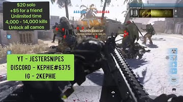 MW 2019 Modded Bot Lobby Season 4