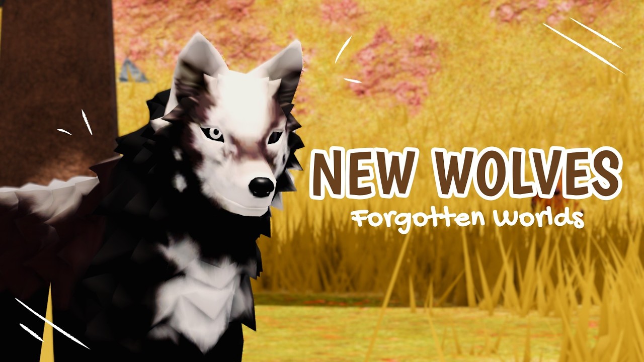 New Wolves!! 🐺 || Forgotten Worlds [Roblox] - YouTube