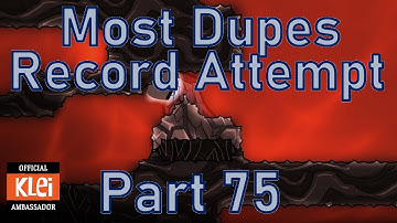 Oxygen Not Included - Most Dupes Record Attempt - Part 75