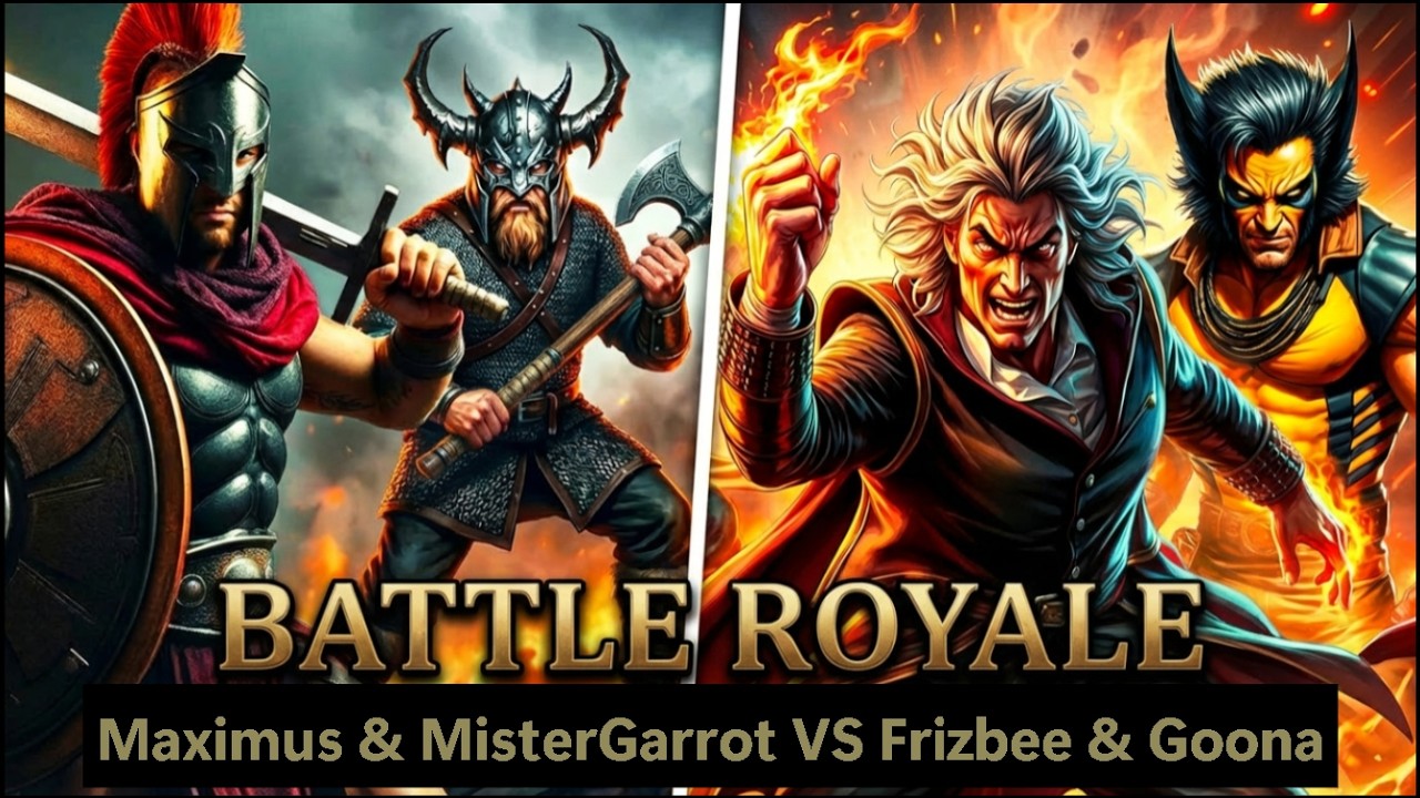 C&C Red Alert Tournament (MisterGarrot & Maximus v Frizbee & Goona)