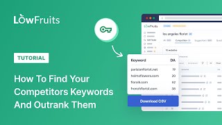 How To Find Your Competitors Keywords And Outrank Them