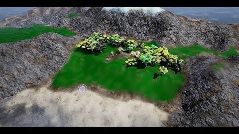UE4 Project New Custom Terrain Material And New Assets