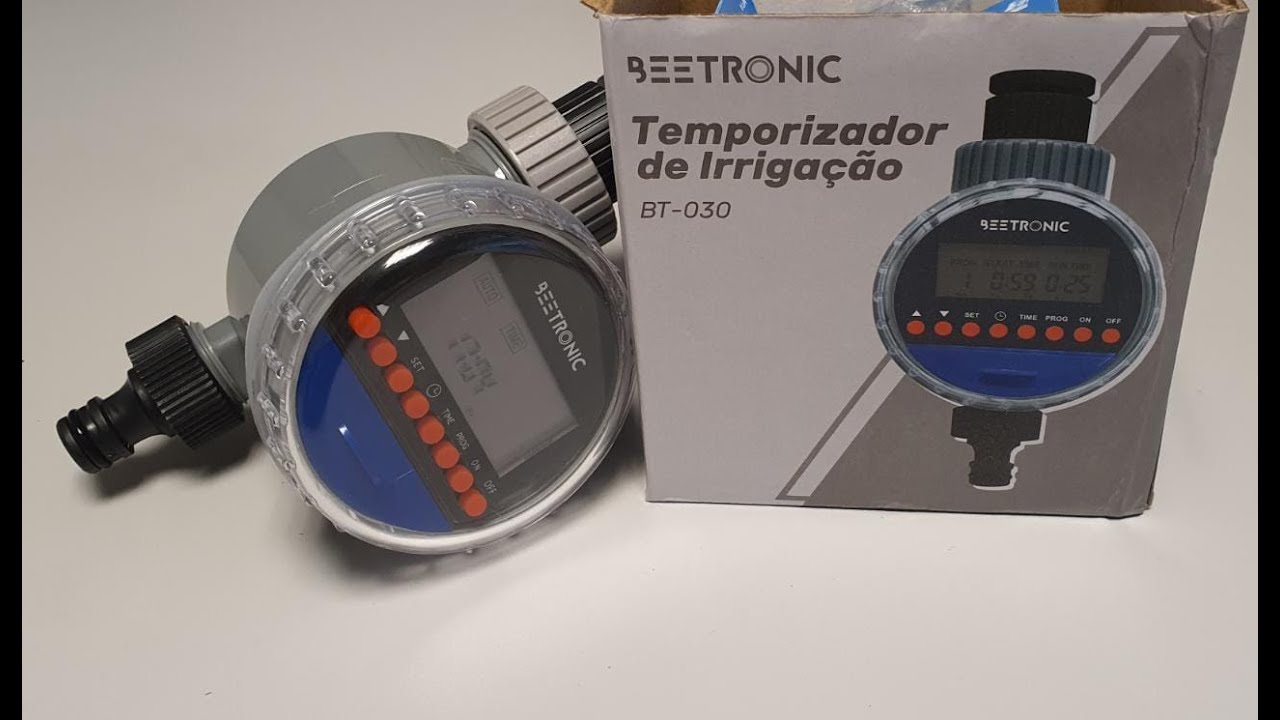 Como programar um timer de Jardim (marca Beetronic) YouTube