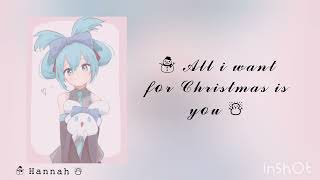 Download Lagu [ Hatsune Miku ] - All i want for Christmas is you - [ Vocaloid version ] MP3