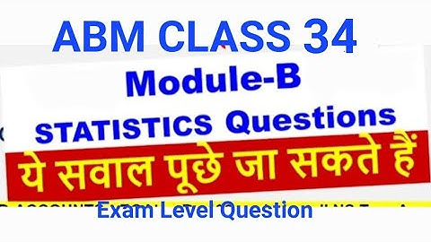 ABM CAIIB CASE STUDY REGRESSION ANALYSIS CLASS 34 RECORDED NSTOOR