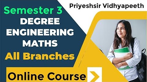 Complex Variable | Demo Lecture | Civil, Mech, Auto, IC | MATHS 3/4 | Sem 3/4 | Degree | GTU