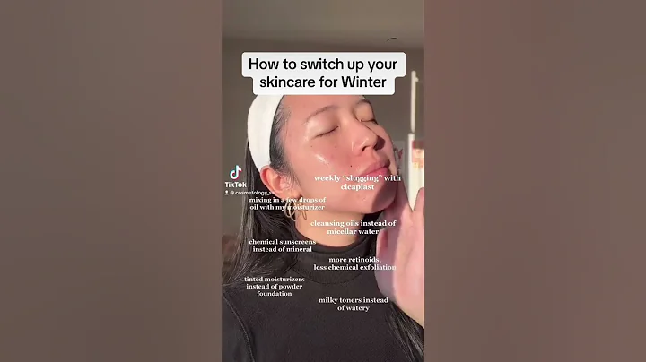 Switch up your routine with these winter skincare tips ❄️