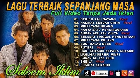 LAGU KENANGAN MANTAN 🎶 FULL ALBUM SALEEM IKLIM 🎶 FULL VIDEO TANPA JEDA IKLAN