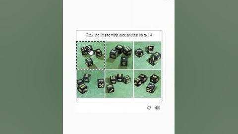 Pick the image with dice adding up to 14|| Captcha solve 2021