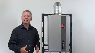 Watch the product video for Rheem Tankless Gas Water Heater Considerations