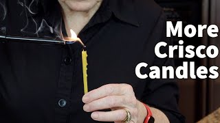 Pam's Vlog: More on Crisco Candles