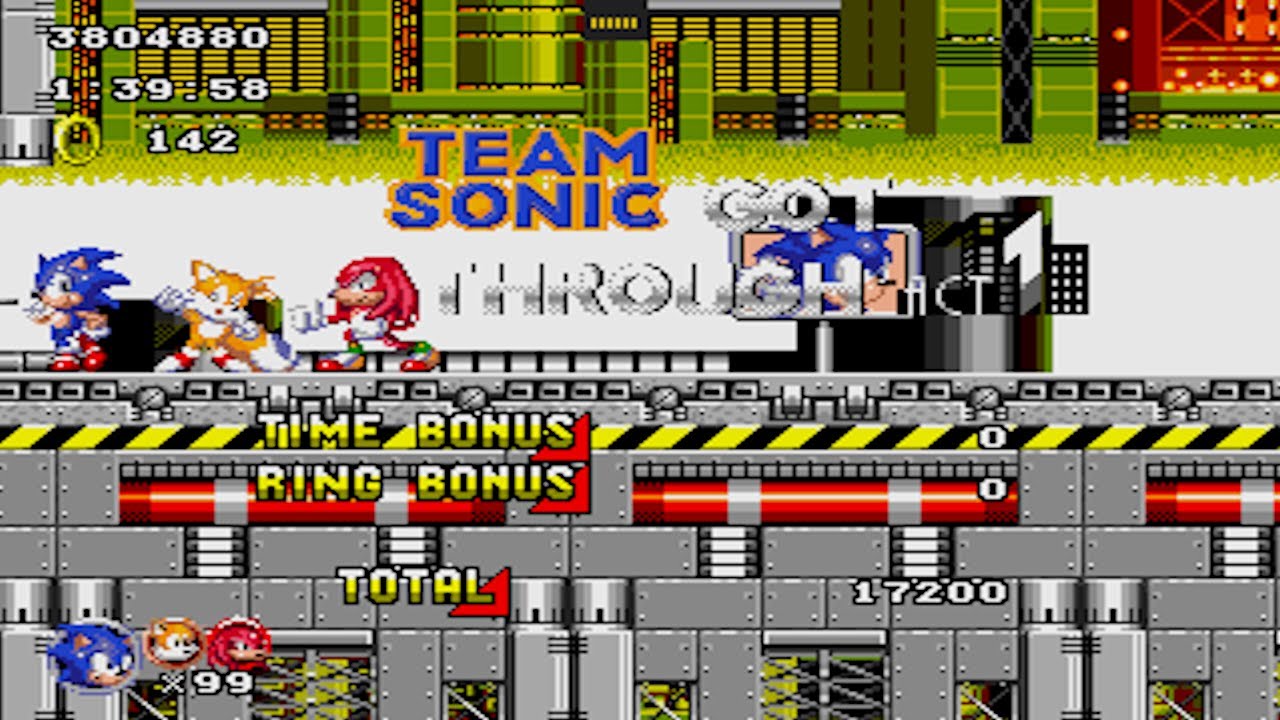 Sonic Classic Heroes (Jan 2022 Ver.): Part 13: Oil Ocean Zone (Team Hyper  Sonic) 