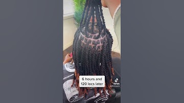 Why wait? 12 inch loc extension installation. 6 hour duration. 120 locs.