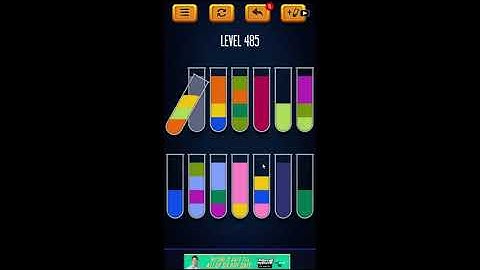 Water Sort Puzzle - Color Liquid Sorting Game Level 485 Solution