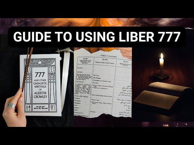 Guide to using Liber 777 class=