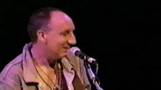 Video thumbnail of "pete townshend's rod stewart impersonation"
