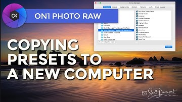 How To Copy ON1 Presets To Another Computer - ON1 Photo RAW 2021