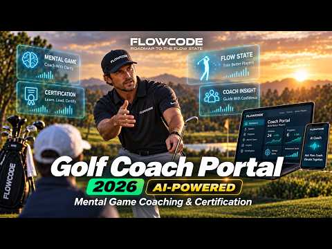FlowCode Golf Coach Portal 2026 | AI-Powered Mental Game Coaching & Certification