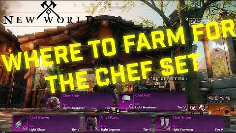 Where to find the chef set in New World and what you need to know November 2022