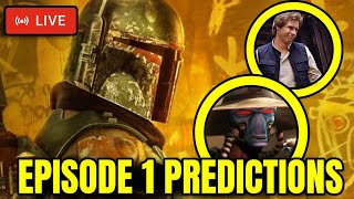 BOOK OF BOBA FETT EPISODE 1 PREDICTIONS! Everything We Know Explained!