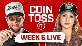 Best College Football Slate EVER | Coin Toss Week 5