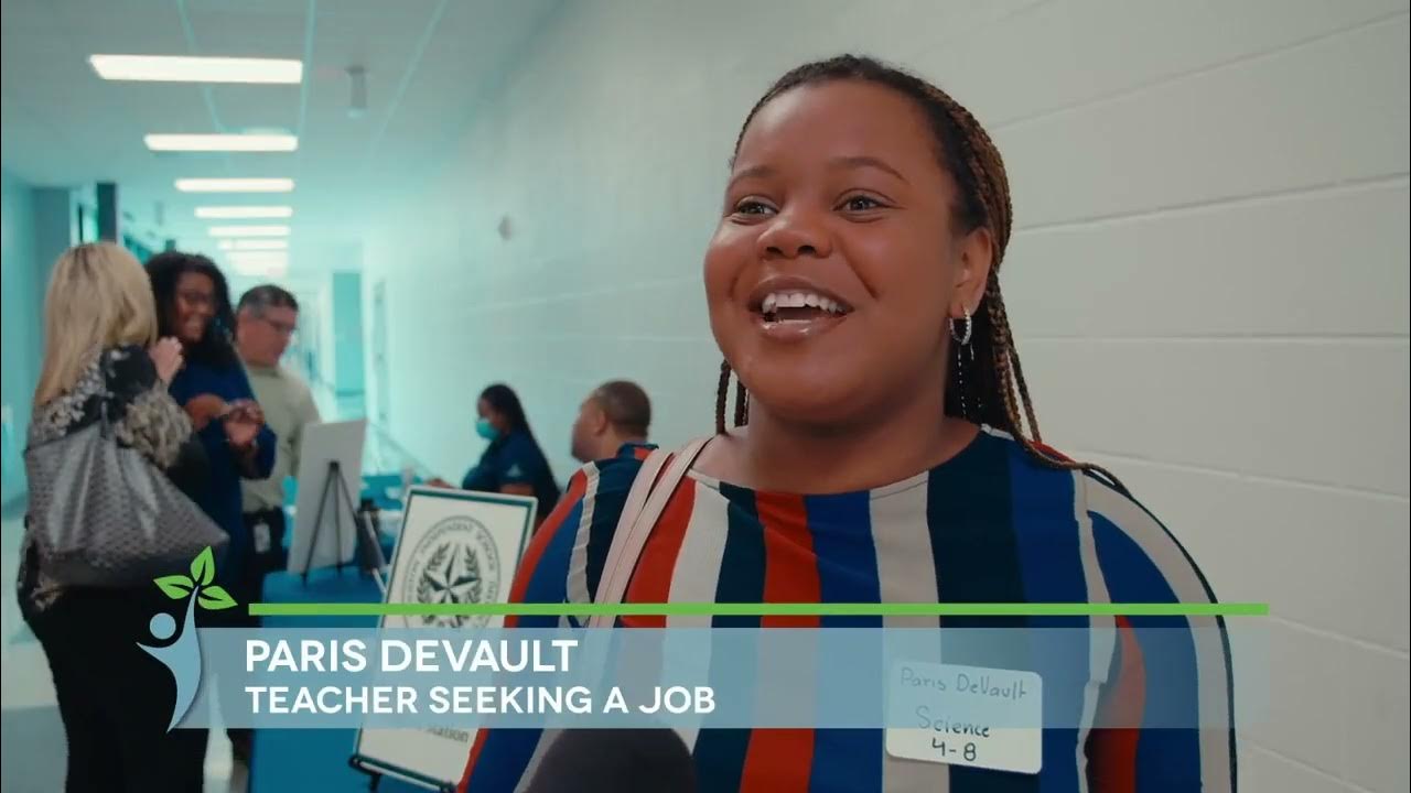 HISD Teacher Job Fair YouTube