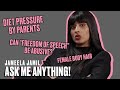 Diet-loving parents, recovering from abuse, free speech, body hair | Jameela Jamil: Ask Me Anything