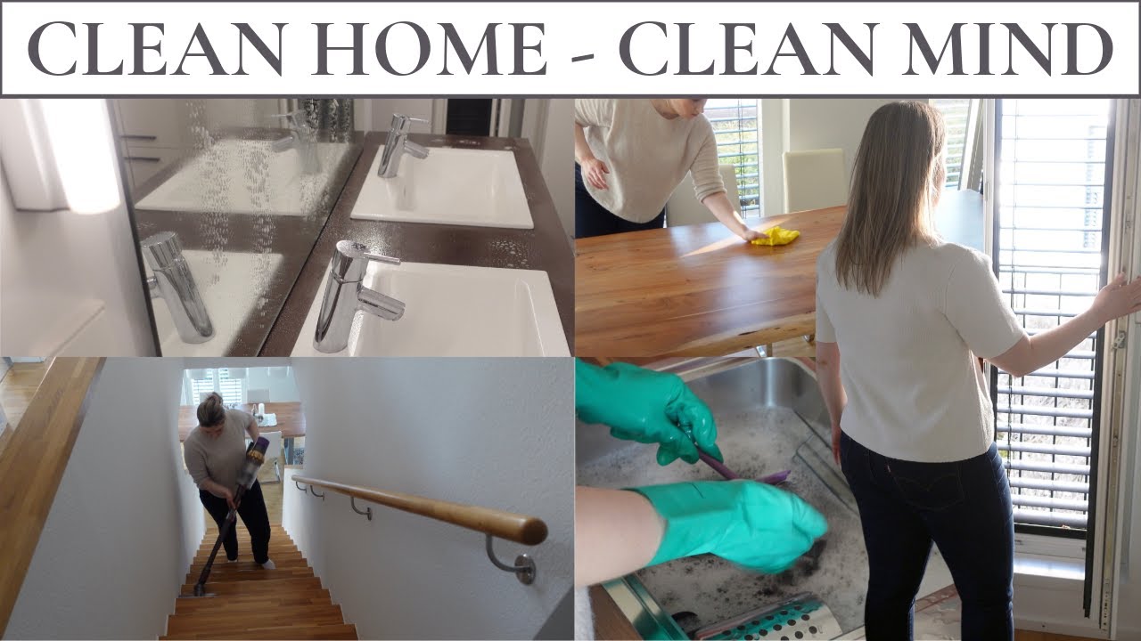 CLEAN WITH ME | Putzroutine meiner gesamten Wohnung | Putzmotivation & Ordnung schaffen