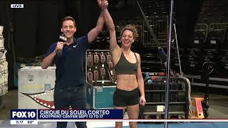 Fox 10 AZ Morning Phoenix Cirque du Soleil Corteo with Ty Brennan