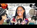 Rating anime boys because I am terribly lonely