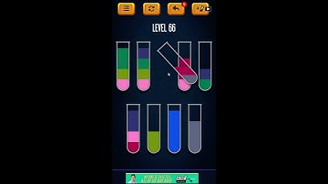 Water Sort Puzzle - Color Liquid Sorting Game Level 66 Solution