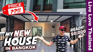 How Much Costed My New House In BANGKOK | How Much We Paid & What We Have Now #livelovethailand