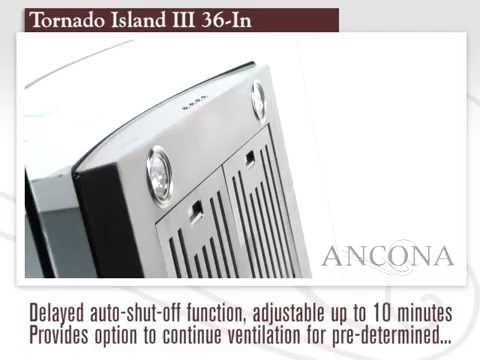 Tornado Island Iii 36 Range Hood Ancona Home Tornado Island Iii 36 Range Hood Ancona Home