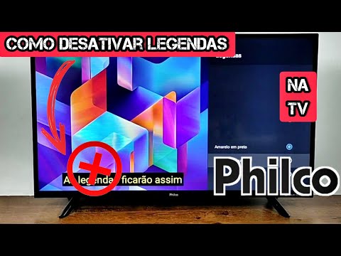 COMO DESATIVAR LEGENDAS