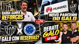 😱 GALO COM RESERVAS NO CLÁSSICO? 🔥 BARBA GANHA REFORÇOS 🔴 LIVE