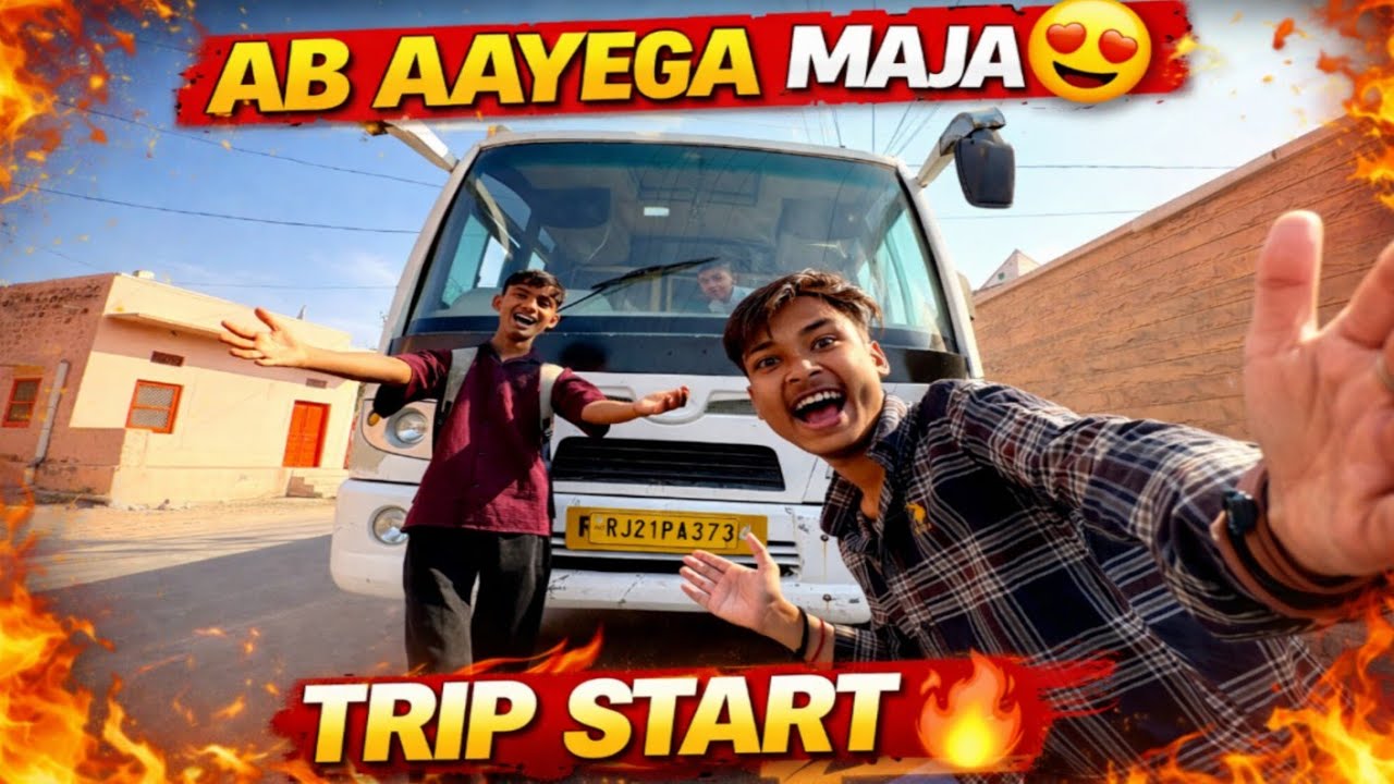🧳 Finally Trip Start 😍 | Ab Aayega Maza Pura ||MR.KANDARA DEMO