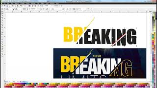 Typography Poster Design - TEXT EFFECT TECHNIQUE FOR BEGINNERS & EXPERT | CorelDRAW |