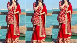 Pakistani look ware Sharara or gharara Design collection for party 2020 dress Idea ️for my friends