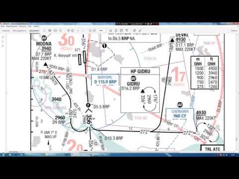 Обучение FSX. Заход на посадку по VOR DME