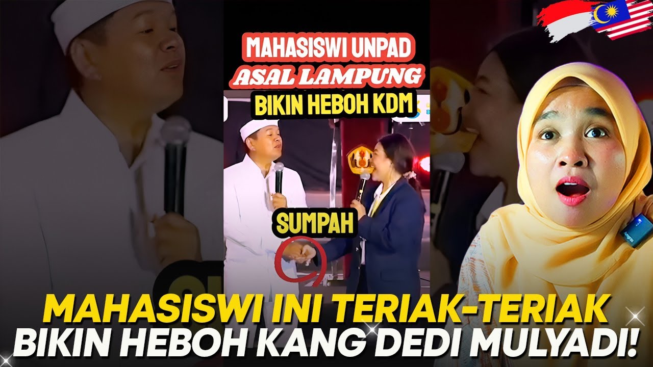 REAKSI 🇲🇾 : VIRAL! Mahasiswi Asal Lampung Buat HEBOH! Ternyata.....