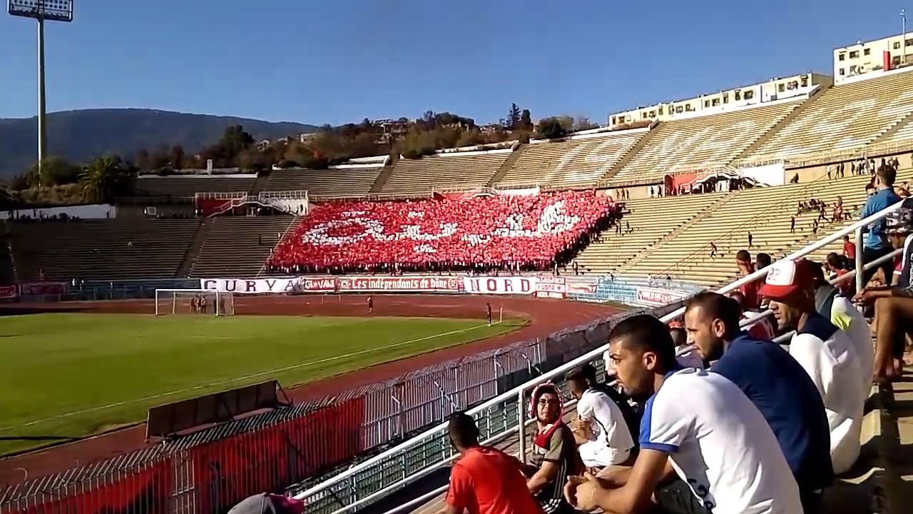 Tifou de les indépendants de bône dans le derby bonois | تيفو احرار بونة في الداربي العنابي