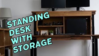Kido Standing Desk with Hidden Storage
