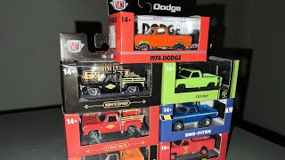 M2 Machines Dodge Trucks Set & CHASE