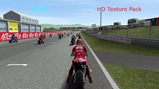 [#3] MotoGP 23 [MOD] Graphics Comparison: Vanilla vs HD Texture Pack PS2 Gameplay HD (PCSX2 v1.7.0)