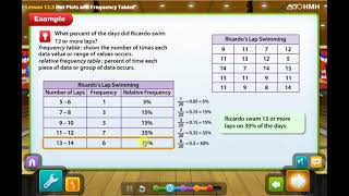 6th Grade L12-3 Dot Plots and Frequency Tables